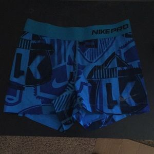 Nike Pro Spandex Shorts